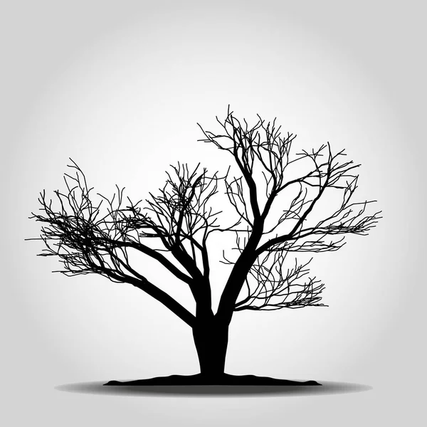 Εικονίδιο δέντρου. Το σύμβολο του δάσους. Επίπεδη είσοδος ιστού σε λευκό φόντο. Διάνυσμα eps10 — Διανυσματικό Αρχείο