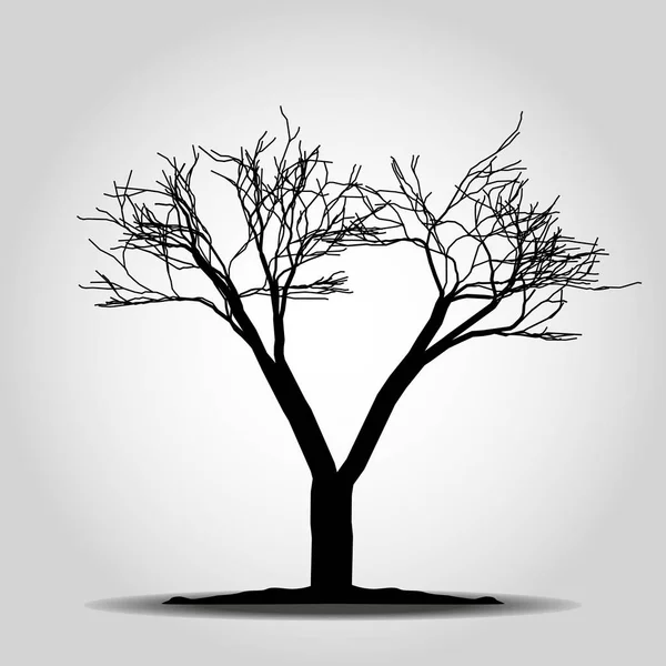 Icono del árbol. Símbolo forestal. Signo de web plana sobre fondo blanco. Vector eps10 — Archivo Imágenes Vectoriales