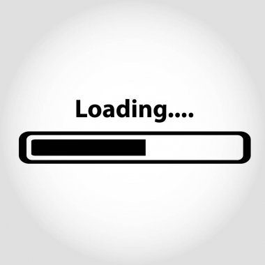 Vektör simgesini yükleme. Mobil konsept ve web tasarımı için yükleme stili işareti. Sembol logo illüstrasyon indirme. eps 10