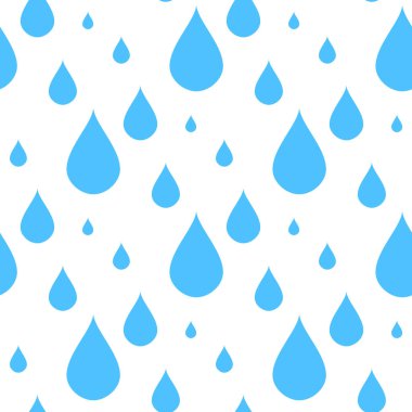 Dikişsiz su damlası deseni. Vektör arka planı. eps 10