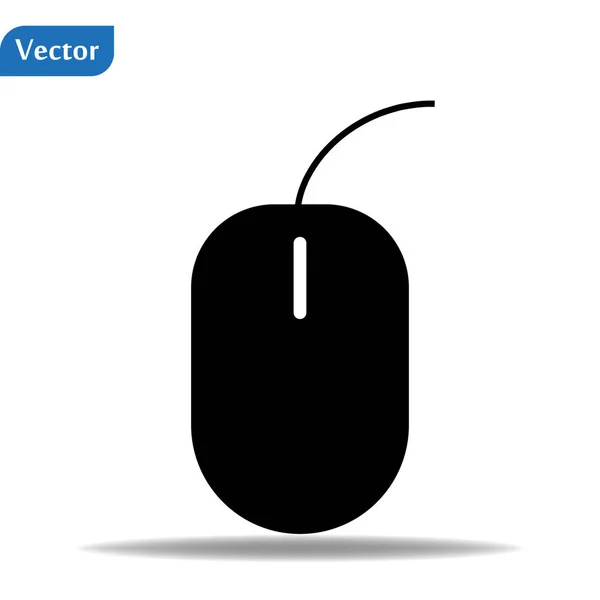Mause computerpictogram, platte ontwerp beste vector pictogram — Stockvector