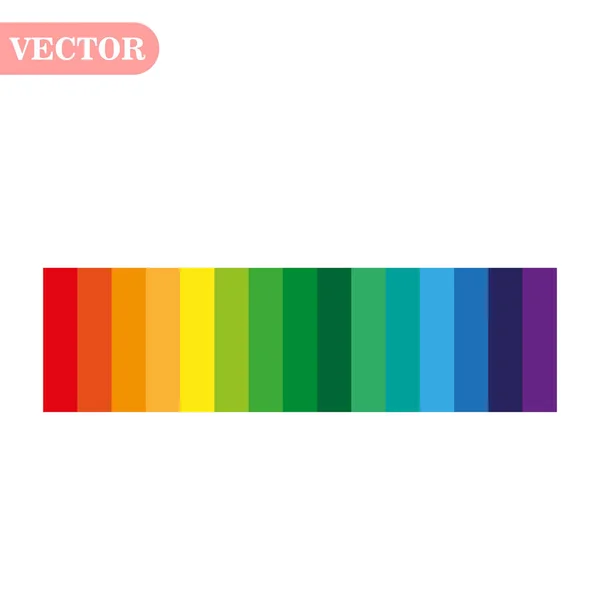 Regenbogenfarbe abstrakt geometrisch Muster Textur Hintergrund Vektor — Stockvektor