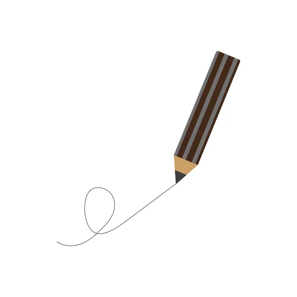 Kalem aracı, metin simgesi. Metin düzenleyicisinin basit kabartma vektörü simgeleri web sitesi ya da mobil uygulama. — Stok Vektör