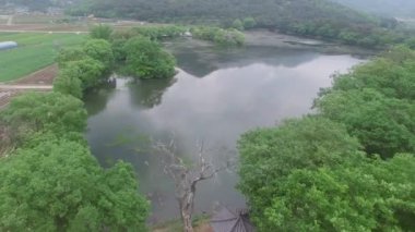 Manzara Cheonseong dağ, Yangsan, Güney Kore, Asya / peyzaj Cheonseong dağ, Yangsan, Güney Kore, Asya Mayıs-10-2018