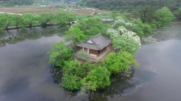 Landscape Cheonseong Mountain Yangsan South Korea Asia Landscape Cheonseong Mountain — Stock Video