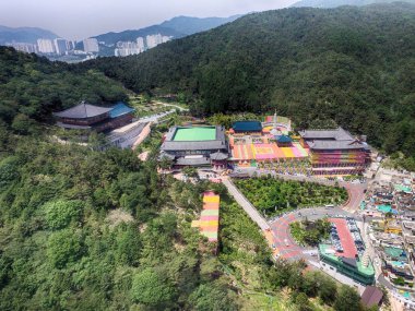 Lotus Lantern Festivali Samgwangsa Tapınağı, Busan, Güney Kore, Asya zaman Mayıs-15-2018