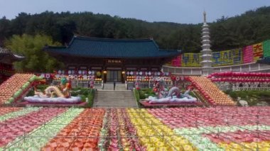 Lotus Lantern Festivali Samgwangsa Tapınağı, Busan, Güney Kore, Asya / Lotus Lantern Festivali Samgwangsa Tapınağı, Busan, Güney Kore, Asya zaman Mayıs-15-2018