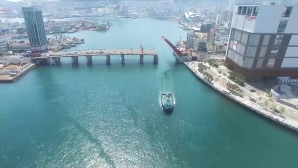 Yeongdodaegyo Bridge Busan Sydkorea Asien — Stockvideo