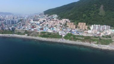 Huinnyeoul beyaz Shoal Kültür Köyü, Yeongdo, Yeong Adası, Busan, Güney Kore Asya