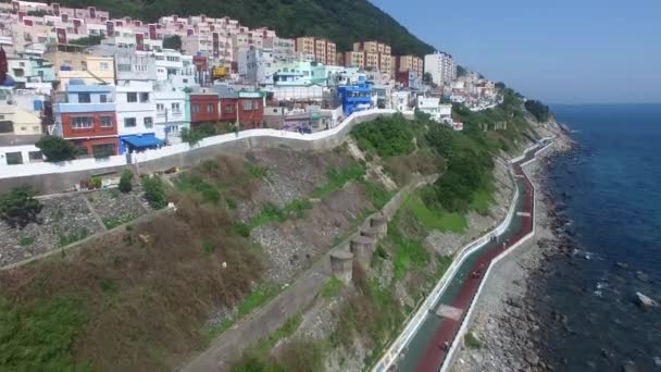 Huinnyeoul Biały Shoal Kultury Wsi Yeongdo Yeong Island Asia Busan — Wideo stockowe