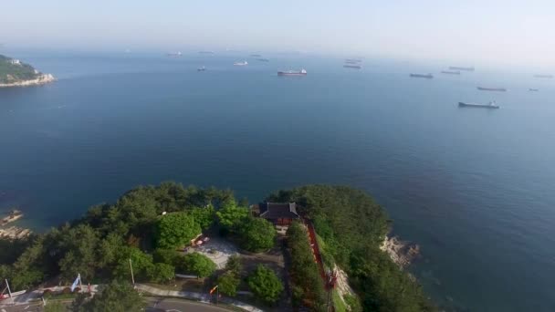 Yeongdo Square Observatory Yeongdo Island Busan Corea Del Sur Asia — Vídeos de Stock