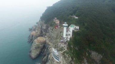 Taejongdae, Yeongdo, Busan Güney Kore Asya Deniz feneri