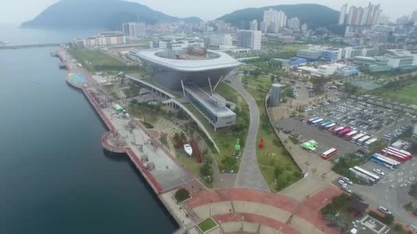 Yeongdo Sjöfartsmuseet Yeongdo Island Busan Sydkorea Asien — Stockvideo