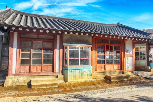 Oude Dorp Straat Van Suncheon Jeollanamdo Zuid Korea Azië — Stockfoto