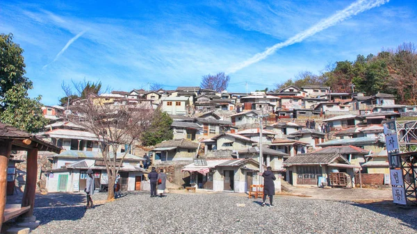 古い村と韓国 全羅南道順天アジアの街 — ストック写真