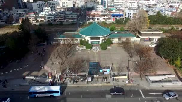Alte Haeundae Station Haeundae Busan Südkoreaasien — Stockvideo