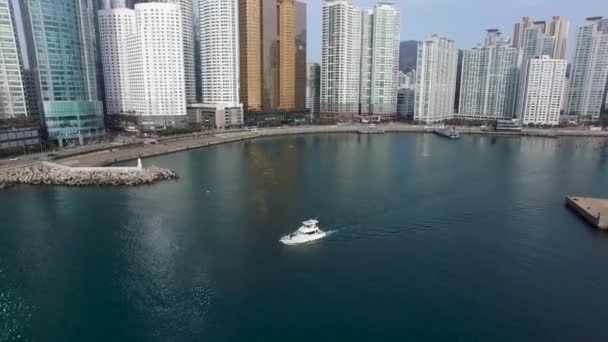 Zimní Haeundae Námořní Město Asie Pusan Jižní Korea — Stock video