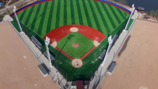 Cheongdo Baseball Park Presa Unmun Cheongdo Gyeongsangnamdo Corea Del Sur — Vídeos de Stock