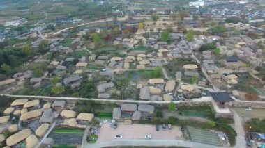 Nakan Eupseong Fortless geleneksel köy, Suncheon, Jeollanamdo, Güney Kore Asya