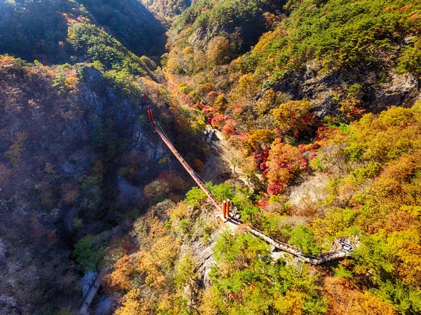 Otoño Gancheonsan Mountain Sunchang Jeollanamdo Corea Del Sur Asia —  Fotos de Stock