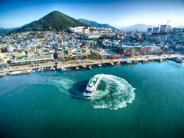 丽水航空鸟海 全罗南道 — 图库照片