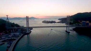 Sunrise Yeosu, Jeollanamdo, Güney Kore, Asya