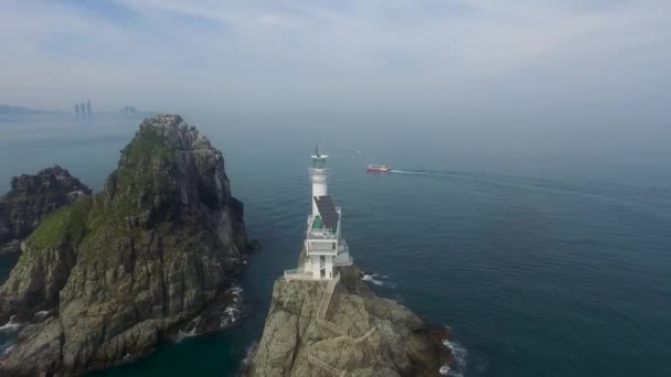 オリックス灯台 アジアの航空写真 — ストック動画