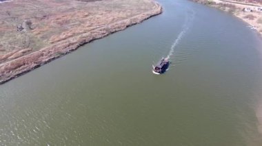 Hangpo Dotbae in Yeongsan nehri, Naju, Jeonnam, Güney Kore, Asya.