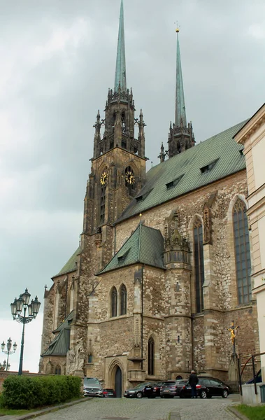 Cattedrali Gothis Brno Repubblica Ceca — Foto Stock