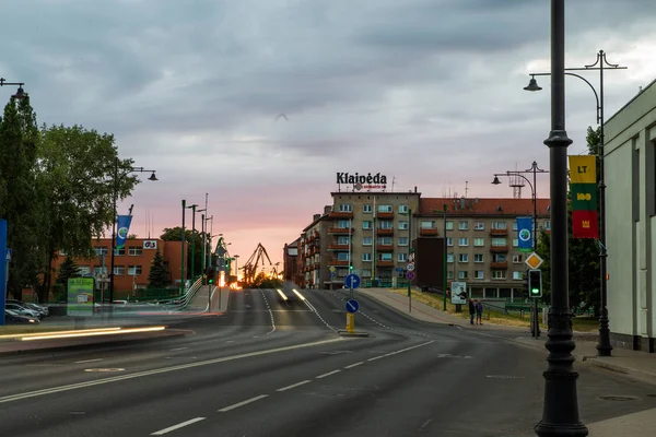 Klaipeda in der Nähe von Hafen — Stockfoto