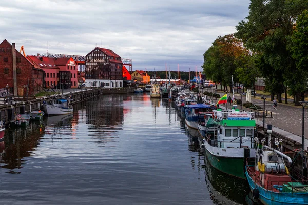 Danesi del fiume Klaipeda — Foto Stock