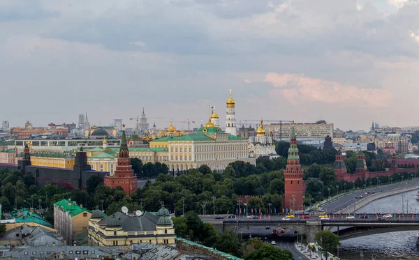 Kremlin и церкви внутри — стоковое фото