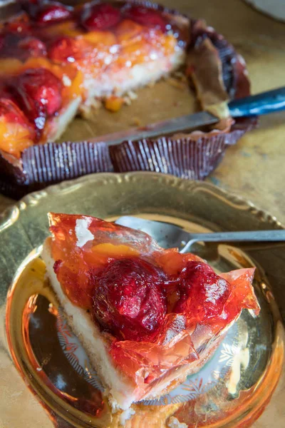 フルーツのケーキ — ストック写真
