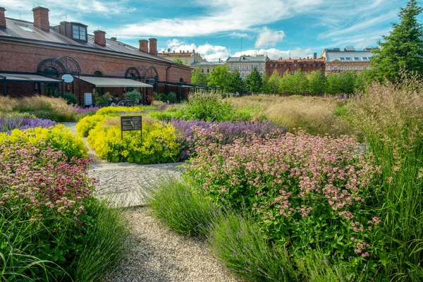 Örter Trädgård Novaya Hollandia Sankt Petersburg Fantastisk Dag Ryssland — Stockfoto