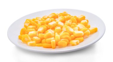 ahşap üzerine bir kase mısır