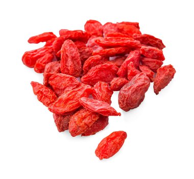 Gu üzümleri beyaz arkaplanda izole.