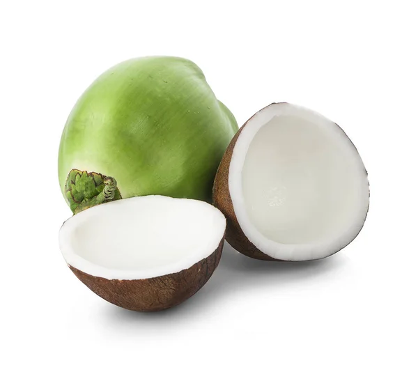 Cocco Isolato Sfondo Bianco Immagine — Foto Stock