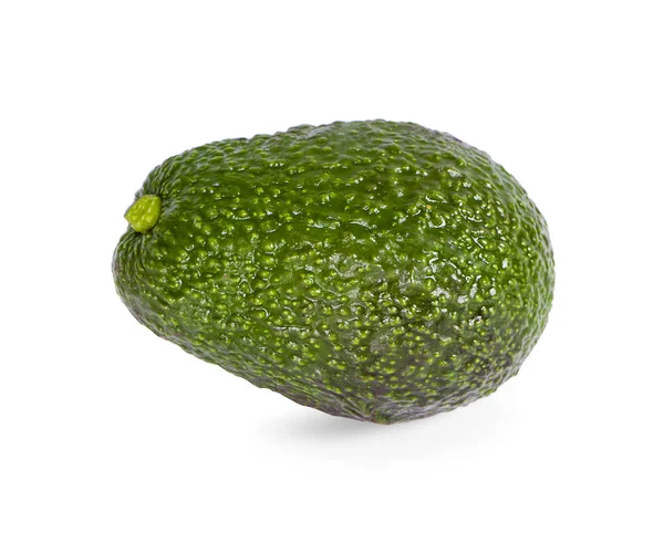 Aguacate Aislado Sobre Fondo Blanco Imagen — Foto de Stock