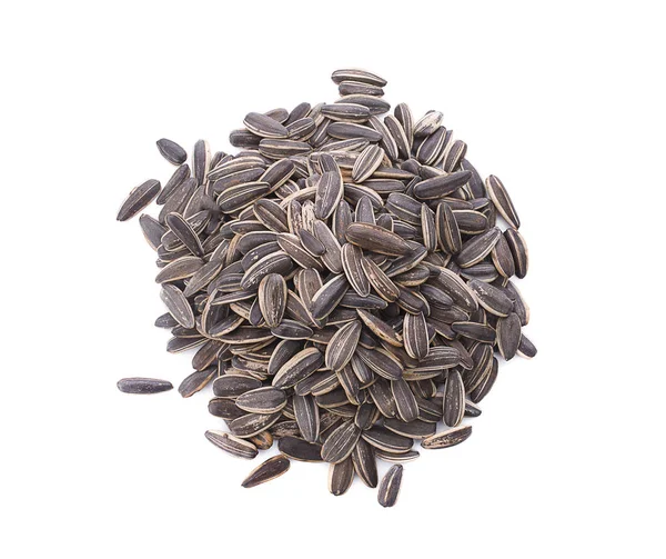 Sunflower Seeds Isolated White Background — Stock Photo, Image