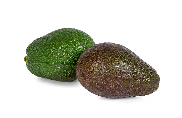 Авокадо Изолирован Белом Фоне — стоковое фото