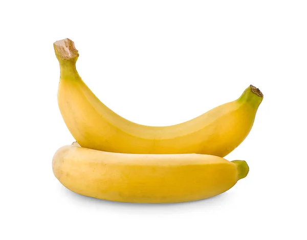 Banaan Geïsoleerd Witte Achtergrond — Stockfoto