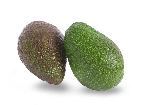 Avocado Isolato Sfondo Bianco — Foto Stock