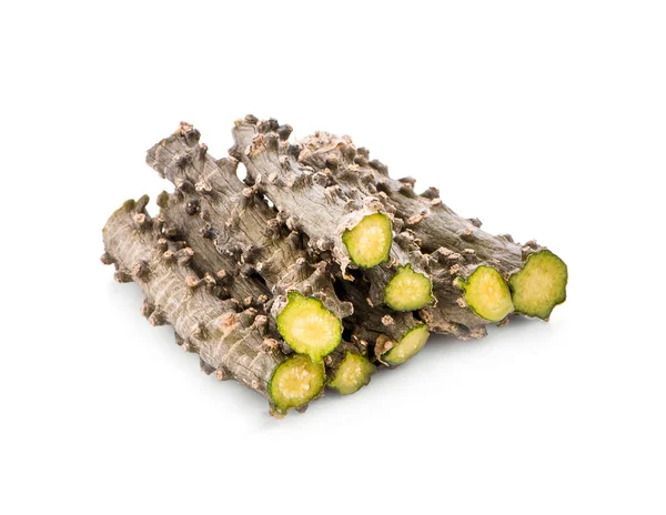 Tinospora Cordifolia Herb Diisolasi Pada Latar Belakang Putih — Stok Foto