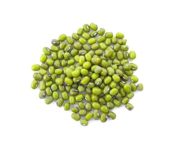 Mung Beans Isolated White Background — Stock Photo, Image