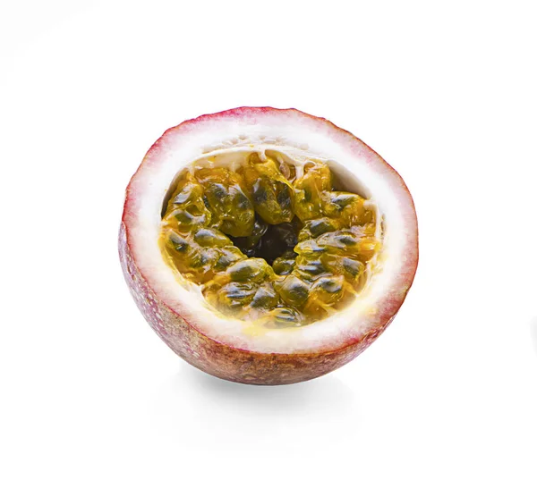 Fruit Passion Isolé Sur Fond Blanc — Photo