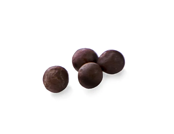 Choklad Isolerad Vit Bakrund — Stockfoto