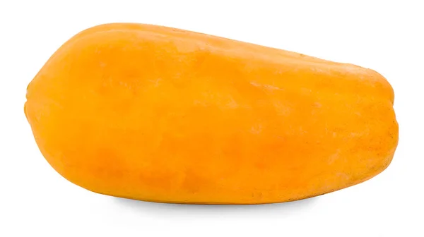 Owoce Papai Izolowane Białym Tle — Zdjęcie stockowe