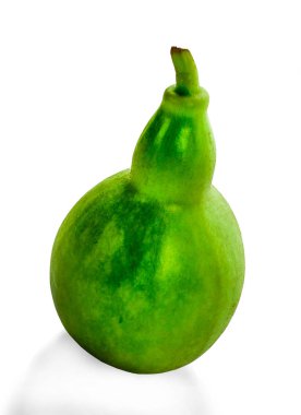 Beyaz arka planda Calabash