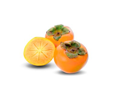 beyaz arkaplanda yalıtılmış hurmalar