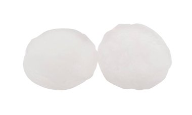 Asya palmiyesi, Toddy palmiyesi, şeker palmiyesi beyaz arka planda izole edilmiş.